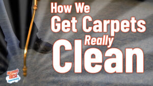 how to get carpets really clean.
